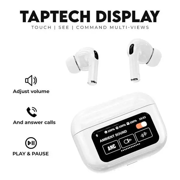 A9 Pro Touch Screen  Wireless Airpods - Paradise Mall