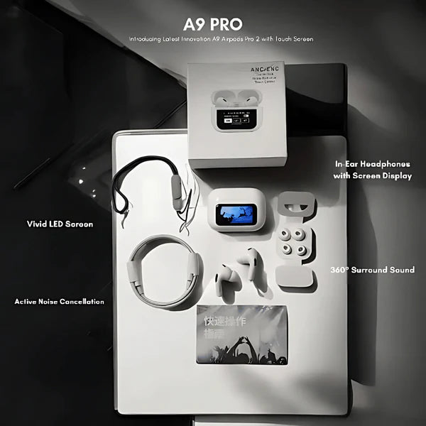 A9 Pro Touch Screen  Wireless Airpods Paradise Mall